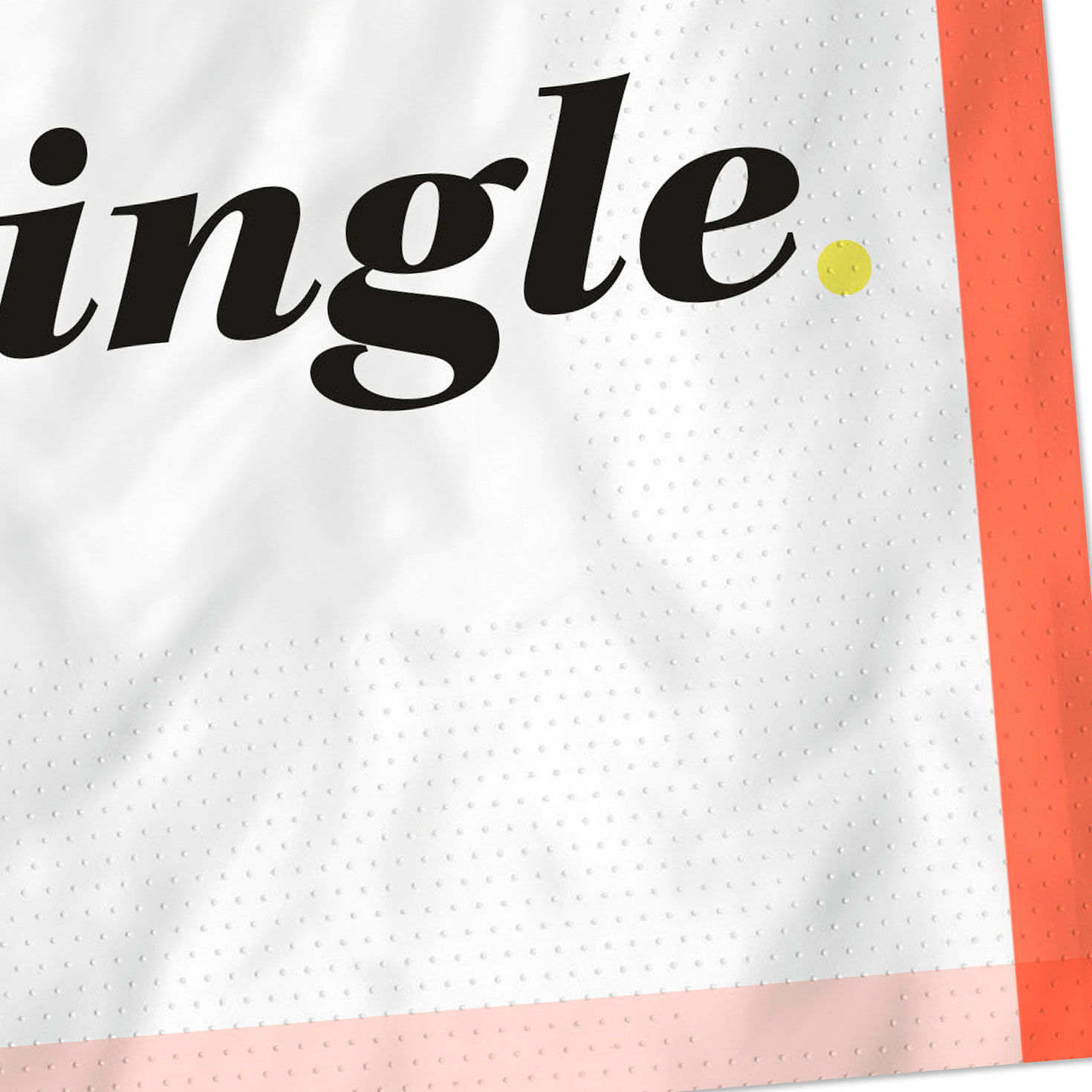 Black and White "Mingle" Cocktail Napkins, Set of 16 for only USD 4.49 | Hallmark
