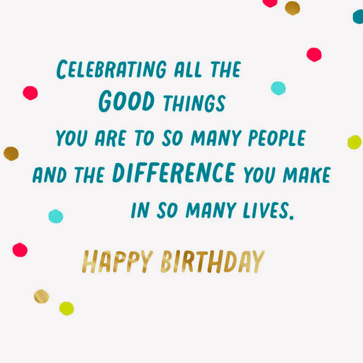 Celebrate You Cake Video Greeting Birthday Card, 