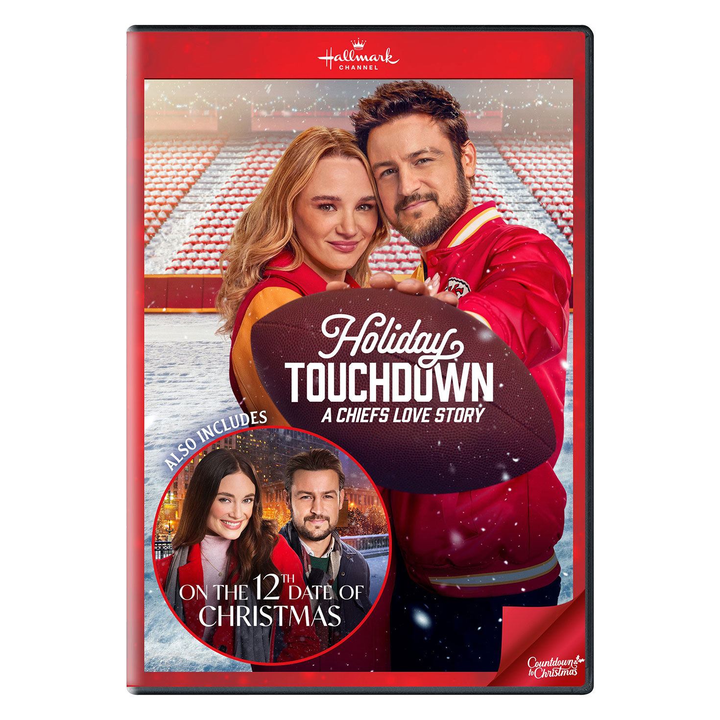 Hallmark Channel Holiday Touchdown: A Chiefs Love Story and On the 12th Date of Christmas 2-Movie DVD