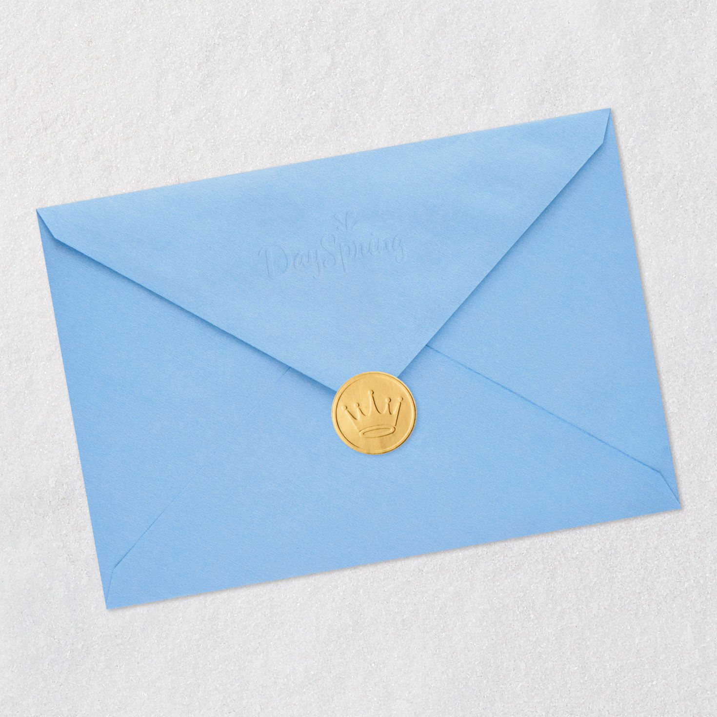 American Flag and Star Religious Veterans Day Card Envelope Back with Seal image number 9