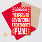 Thrills and Adventure Valentine's Day Card for Grandson, , large image number 5