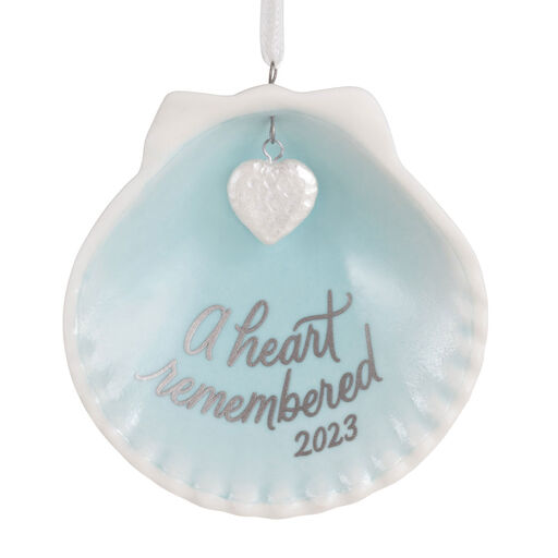 A Heart Remembered 2023 Porcelain Ornament, 
