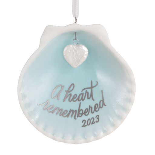 A Heart Remembered 2023 Porcelain Ornament, 