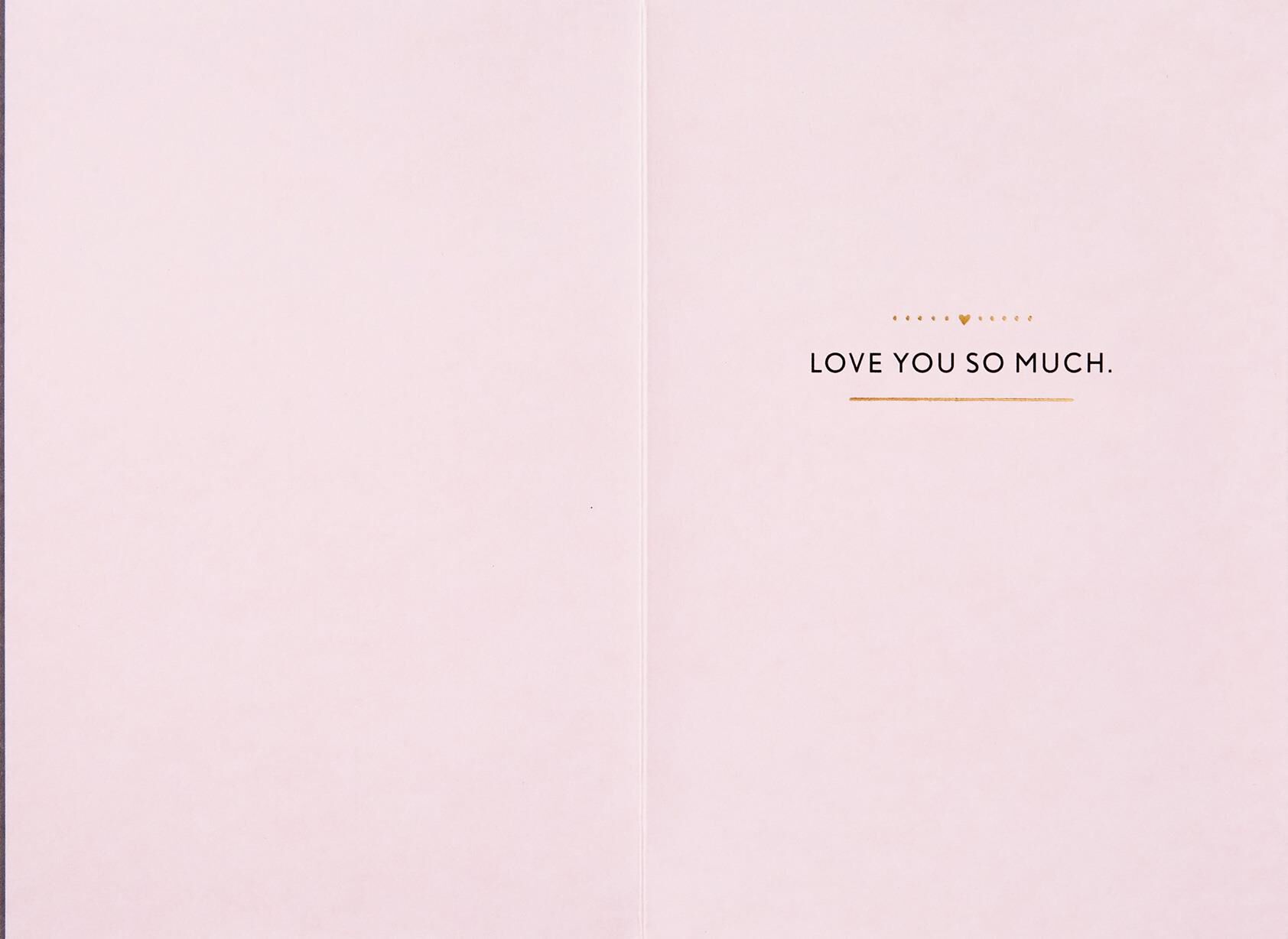 True Love Flamingos Love Card
