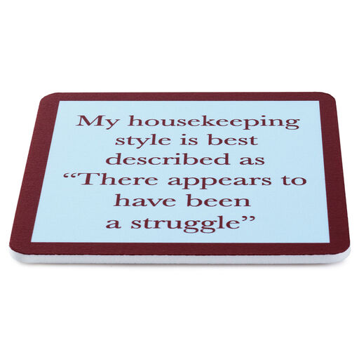 Drinks on Me Been a Struggle Funny Coaster, 