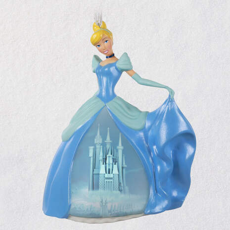 Disney Princess Celebration Cinderella Porcelain Ornament, , large