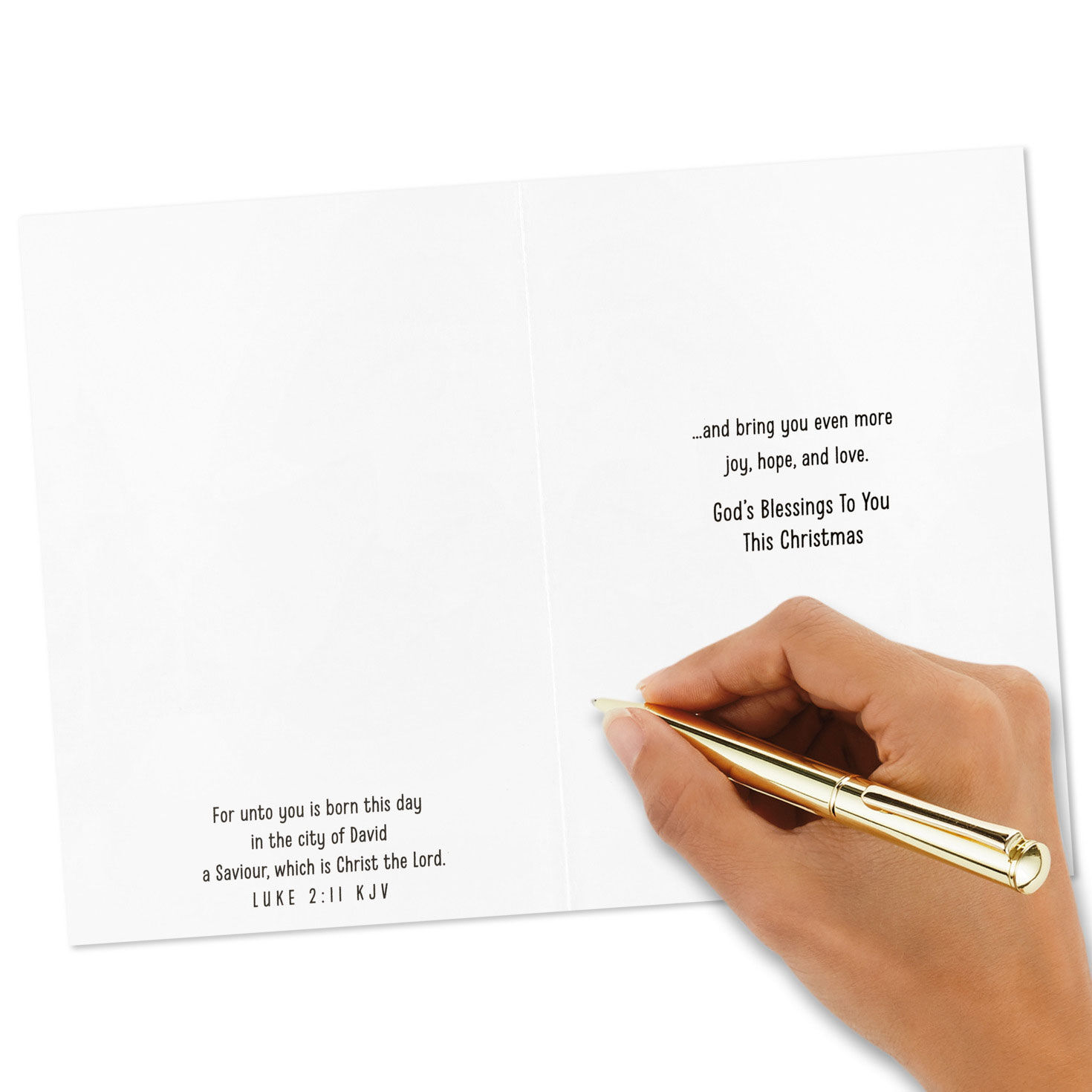 God's Blessings Religious Boxed Christmas Cards, Pack of 16, , large image number 7