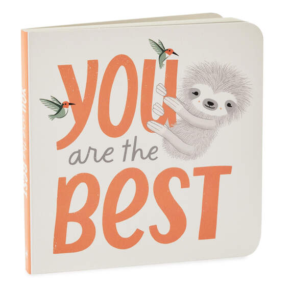 MopTops Sloth Stuffed Animal With You Are the Best Board Book, , large image number 4