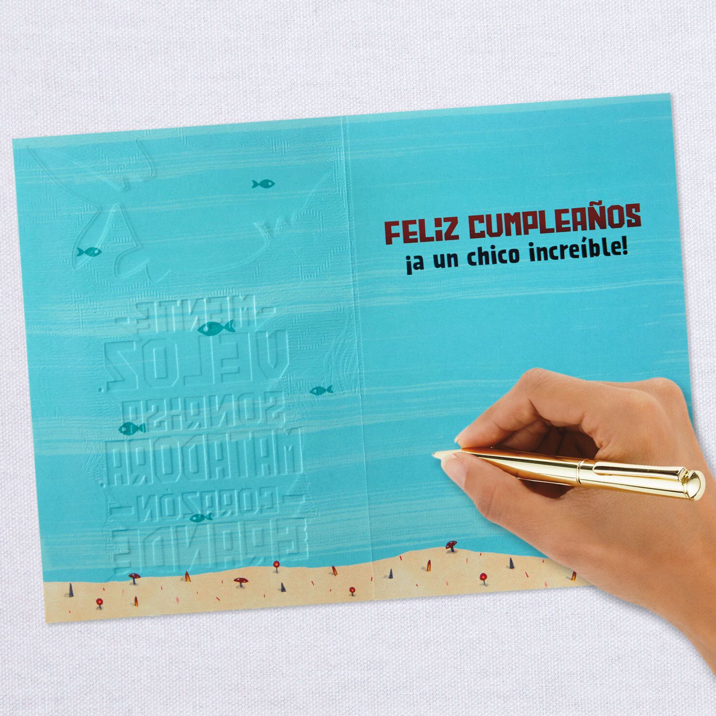 Smiling Shark Spanish-Language Birthday Card for Him for only USD 3.59 | Hallmark