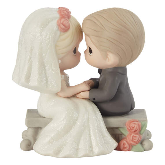 Precious Moments You're My Always Bride and Groom Figurine, 4.37"