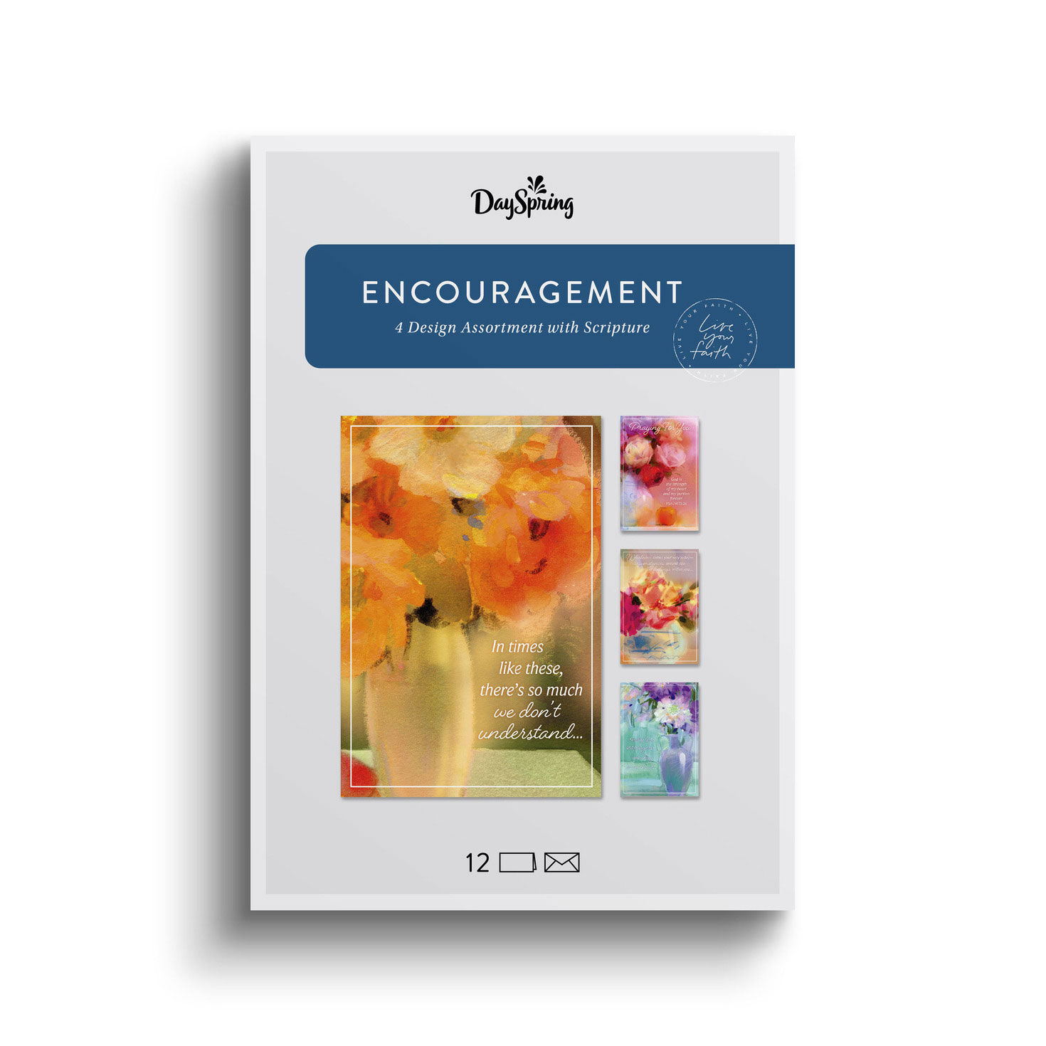 Floral DaySpring Encouragement Cards Assortment package front image number 2