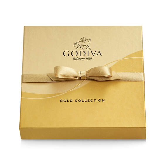 Godiva Assorted Chocolates Gold Gift Box, 9 pieces, , large image number 3