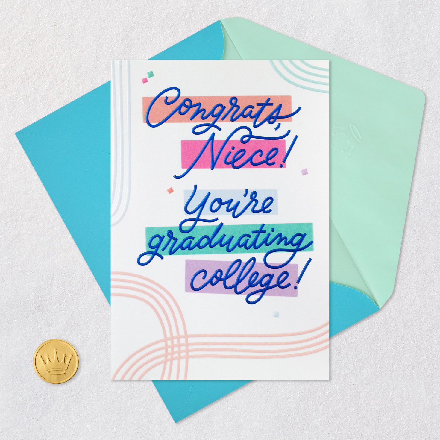 Time to Celebrate College Graduation Card for Niece for only USD 4.59 | Hallmark