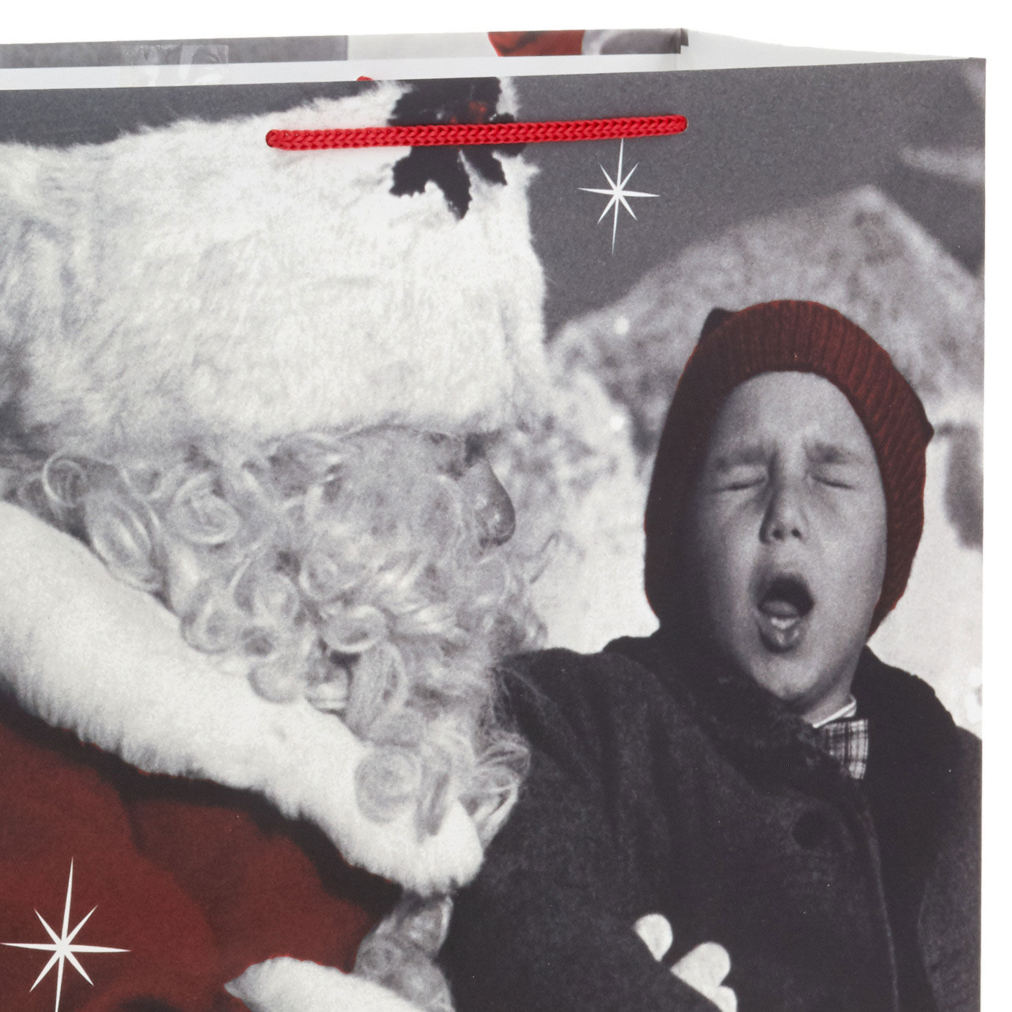 A Christmas Story Ralphie and Flick Large Gift Bag Handle Detail image number 5