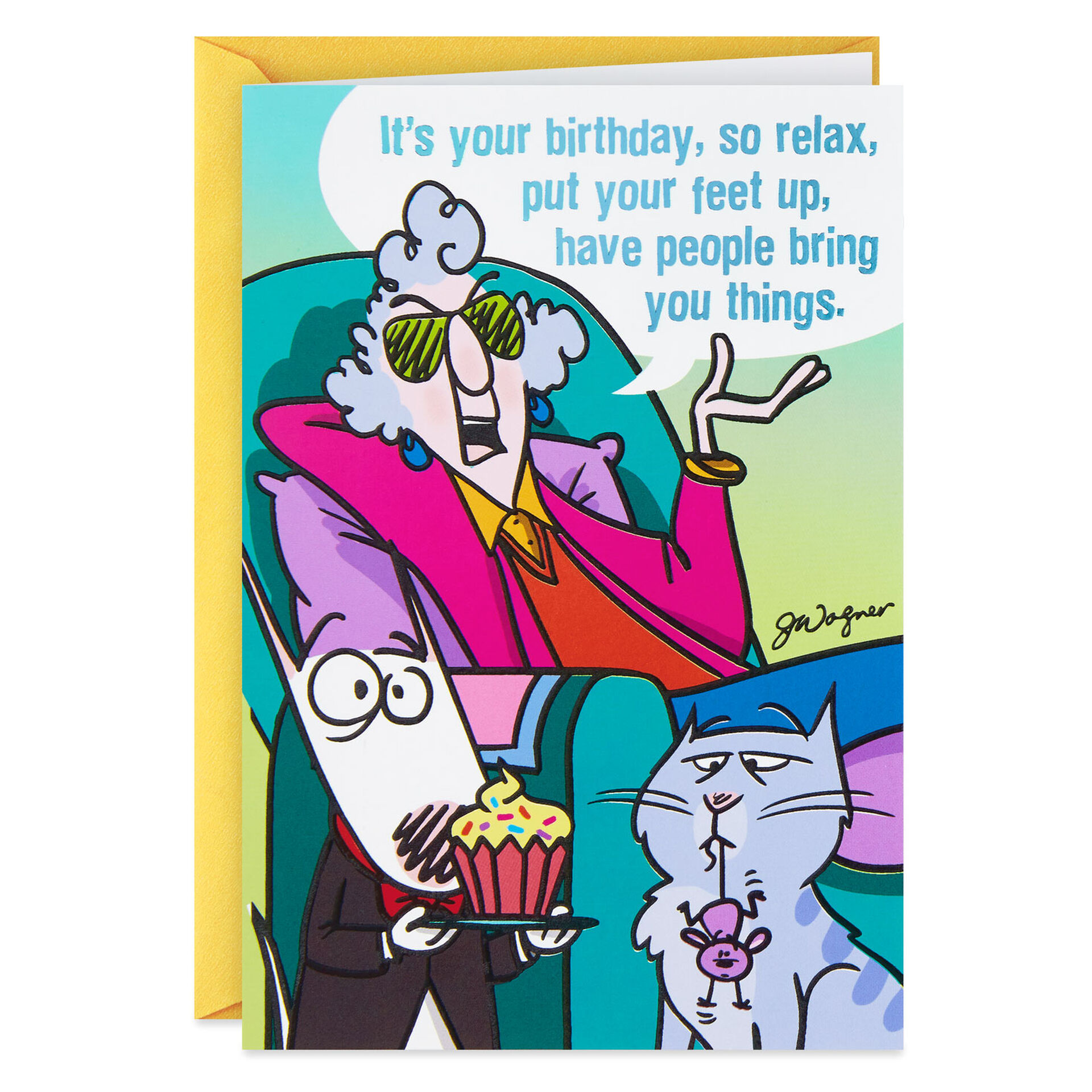 Maxine™ Pretend You're a Man Funny Birthday Card - Greeting Cards ...