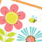 Flowers and Bee Blank Card, , large image number 3