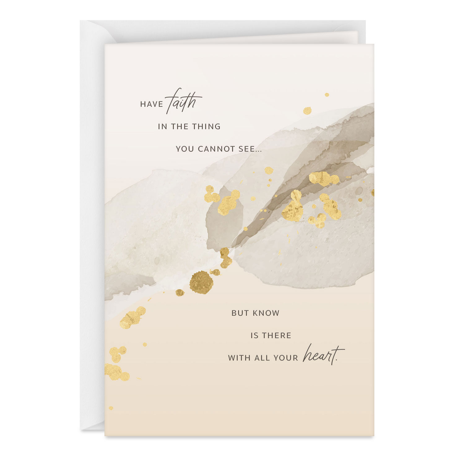 Believing With You Encouragement Card