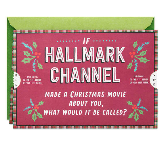 Your Hallmark Channel Christmas Movie Interactive Wheels Christmas Card, , large image number 1