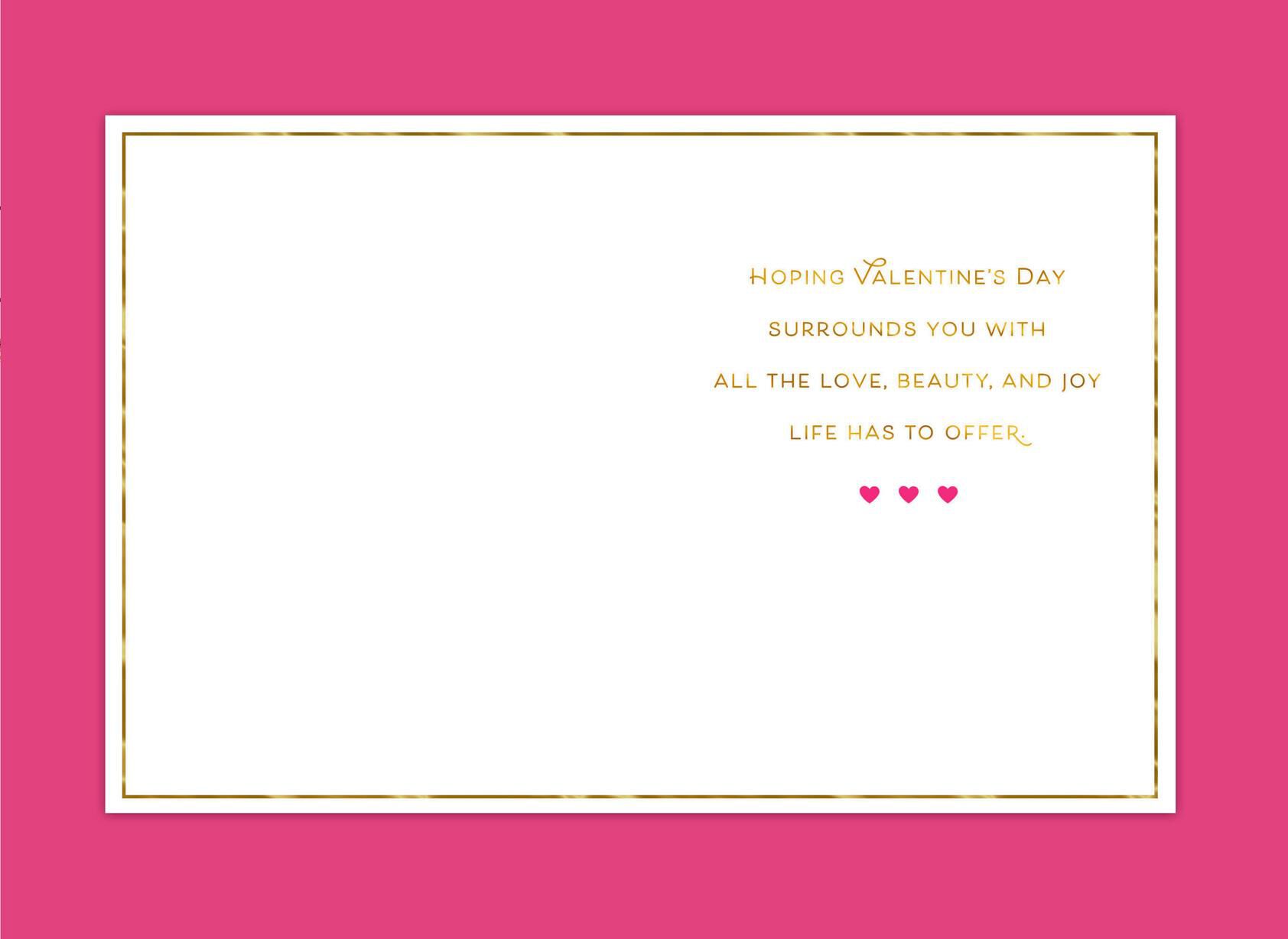 Sweet Wishes Valentine's Day Card for Mom