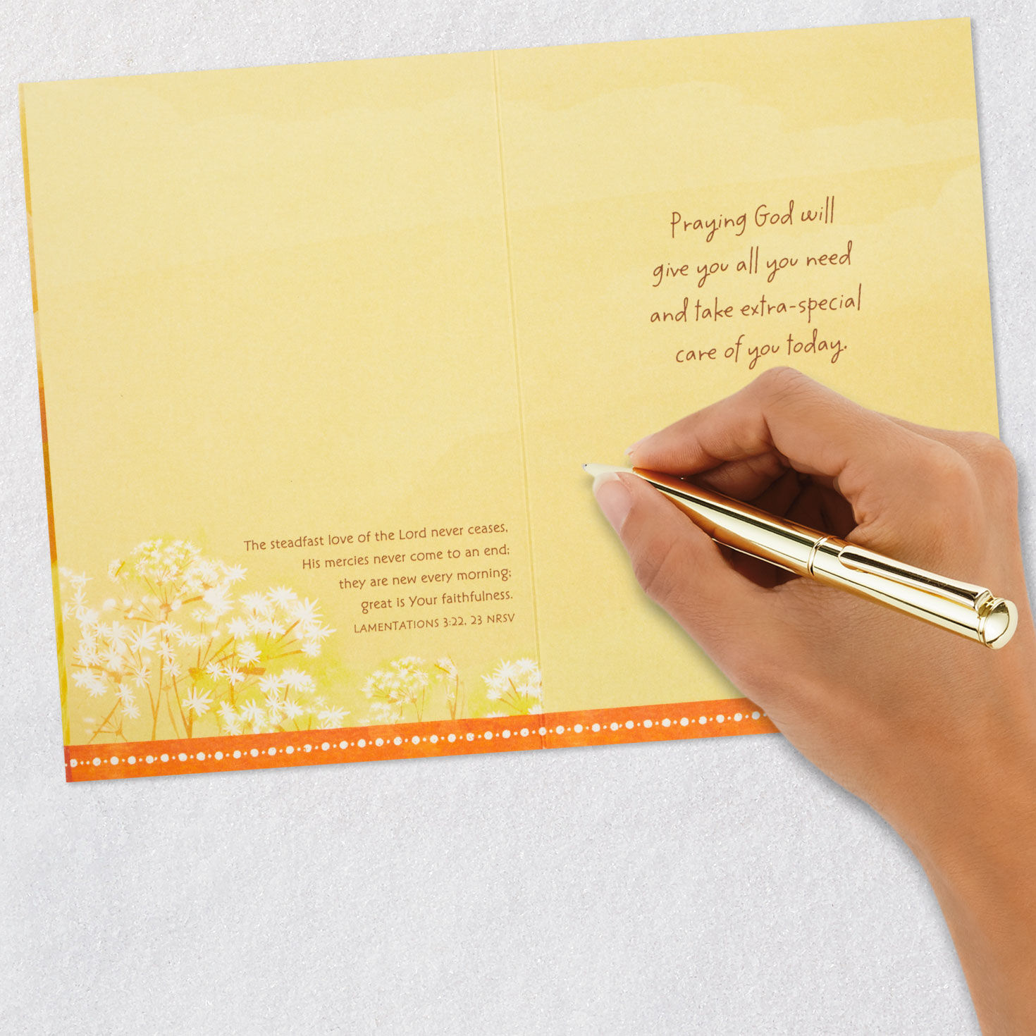 Healing, Peace and Rest Religious Get Well Card Greeting Cards Hallmark