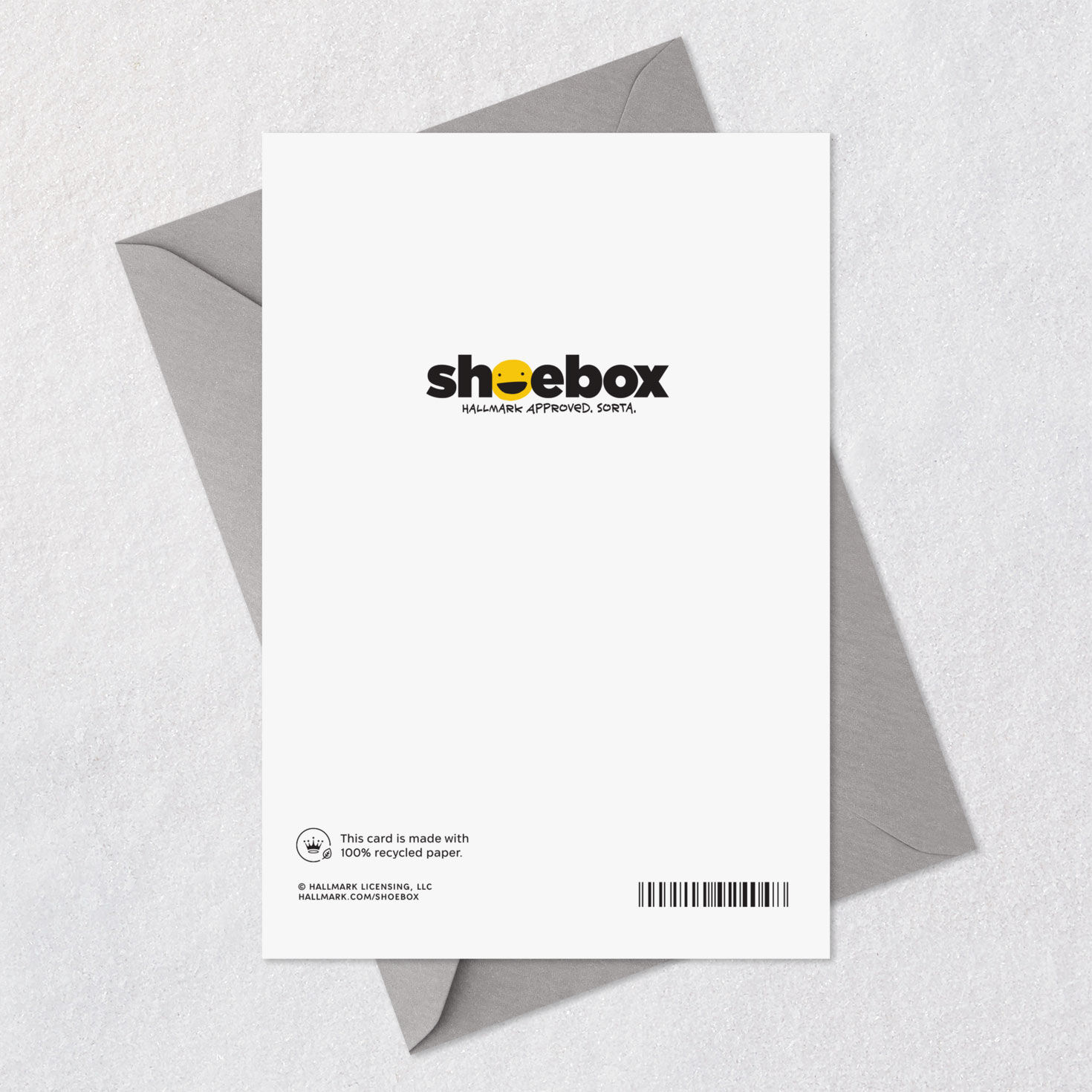 House Graphic Funny Father's Day Card for Husband Card Back with Envelope image number 7