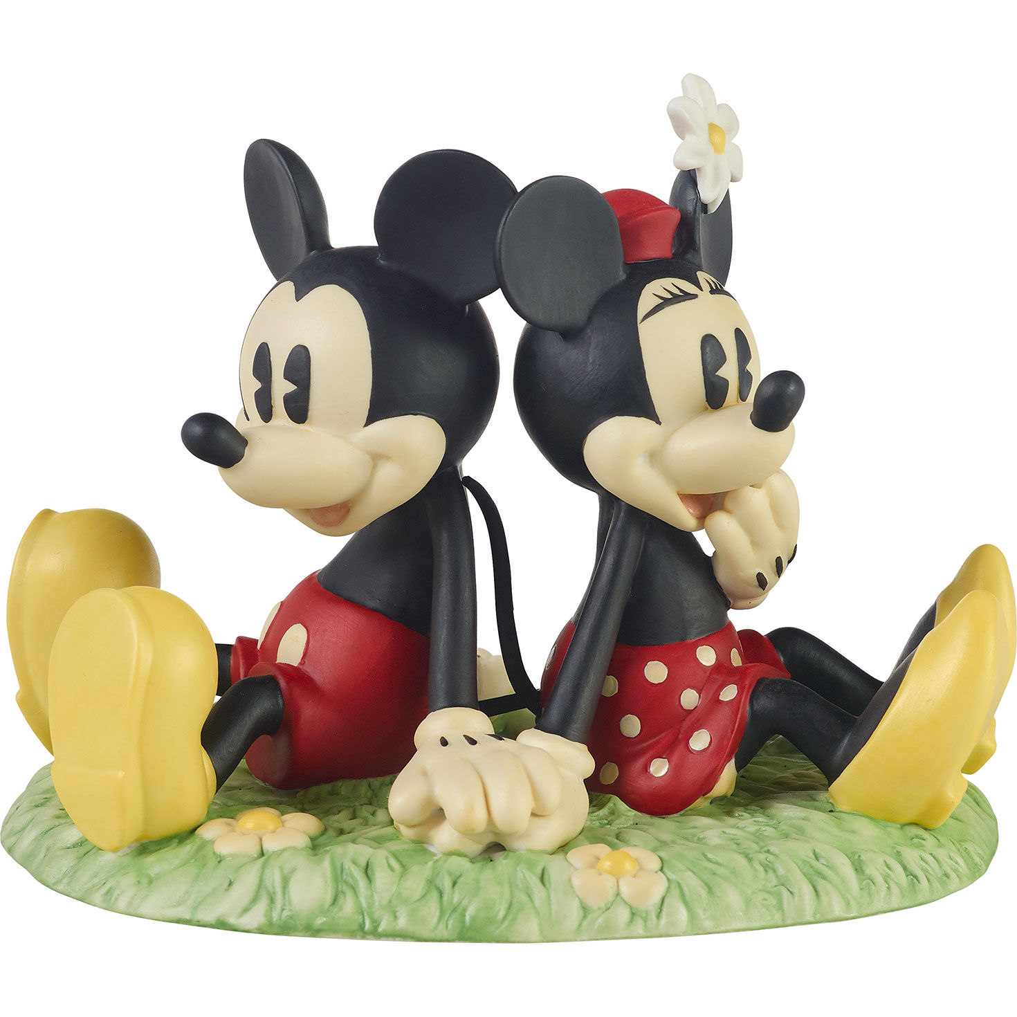 Precious Moments Disney Mickey Mouse and Minnie Mouse Holding Hands Figurine, 3.9" for only USD 100.00 | Hallmark