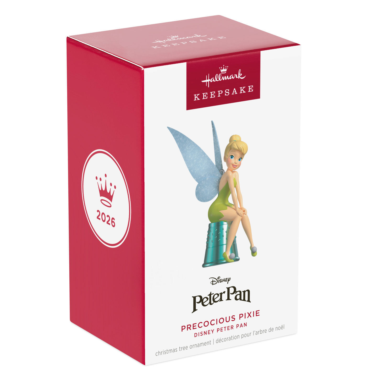 Tinker Bell on Thimble Keepsake Ornament Package Front image number 7