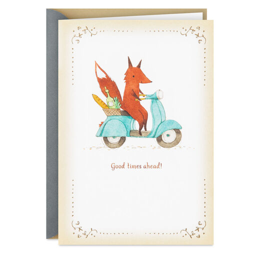 Hope Happiness Follows You Retirement Card, 