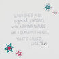 Joy, Pride, Love Snowflakes Daughter Christmas Card Sentiment image number 2