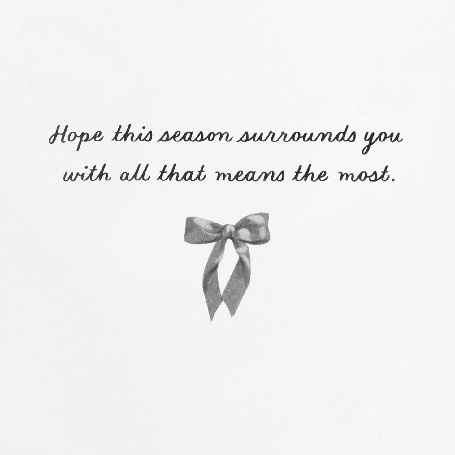 Wreath and Pine Scent Boxed Christmas Cards Sentiment Detail image number 4