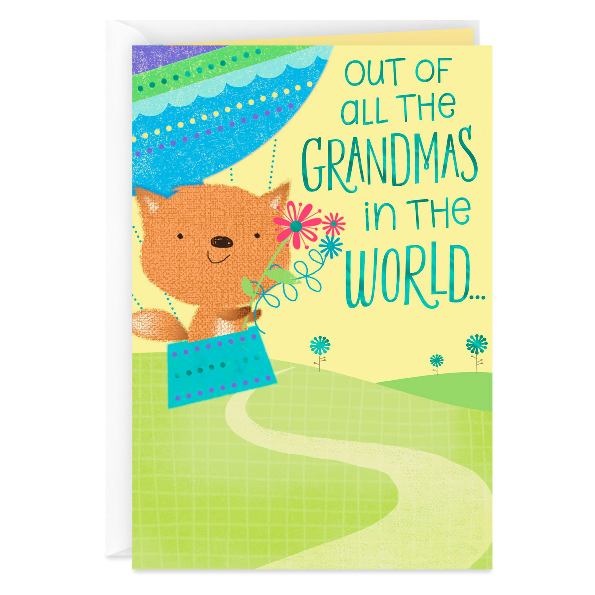perfect grandma birthday card from grandson greeting cards hallmark