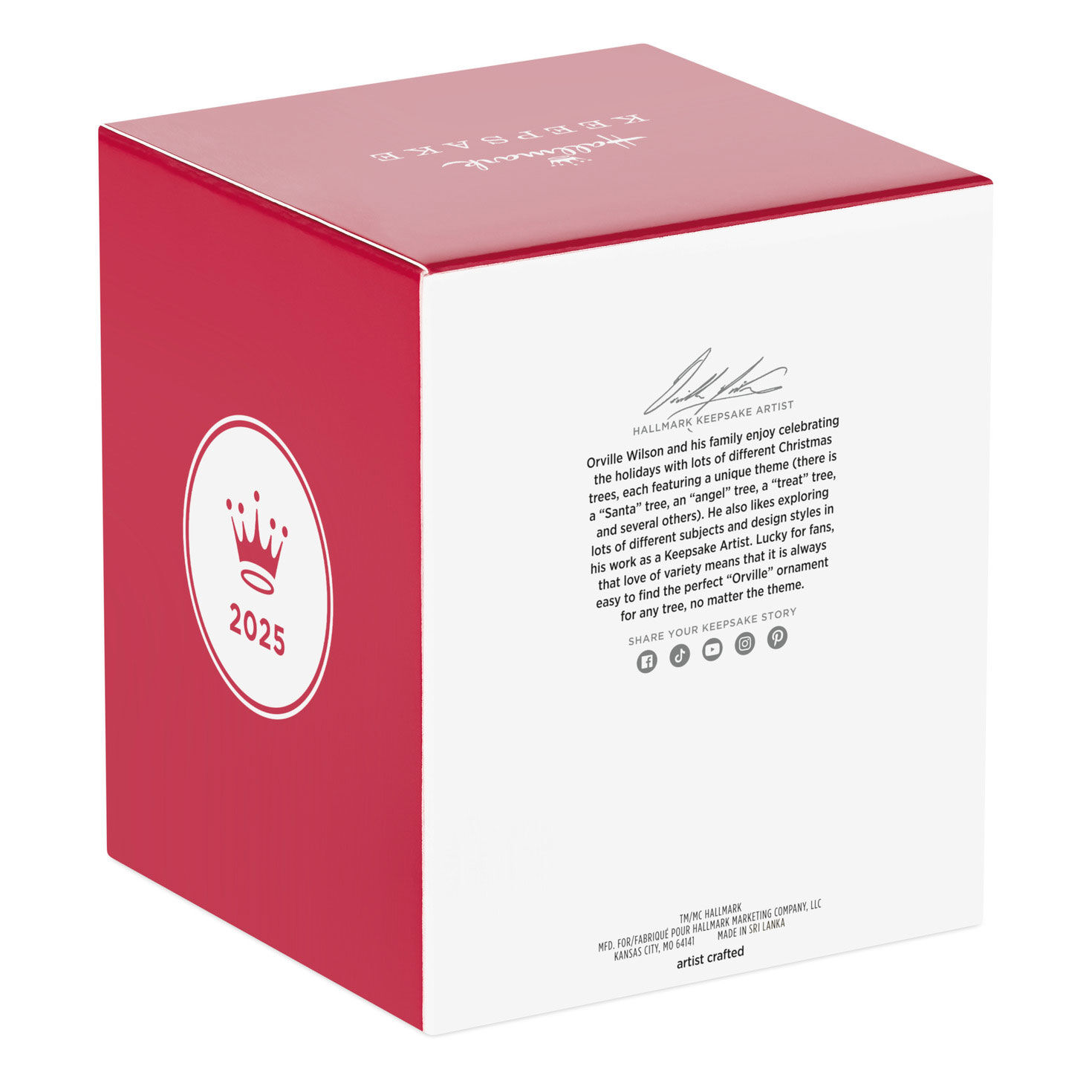 Godzilla Rodan Monster Keepsake Ornament package back image number 8