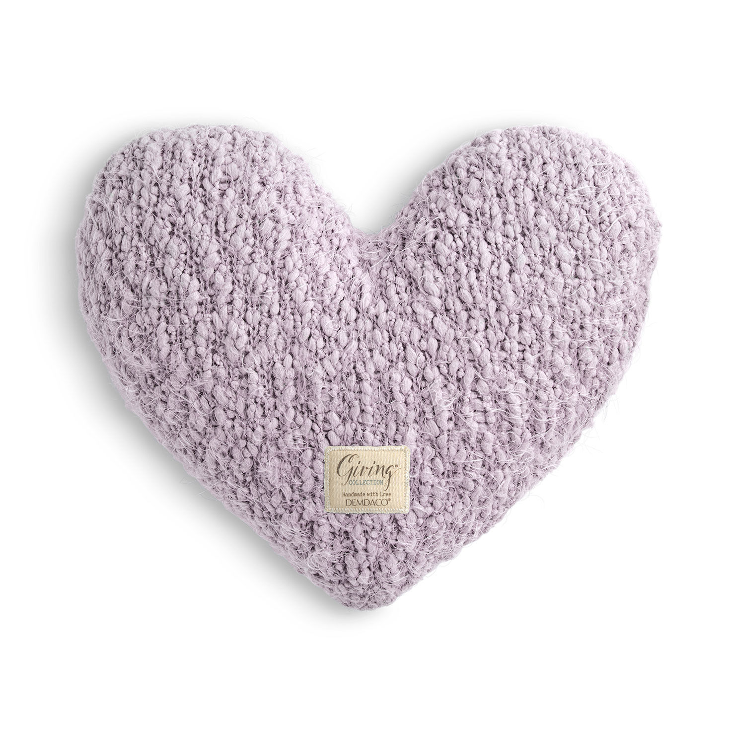 Demdaco top heart pillow