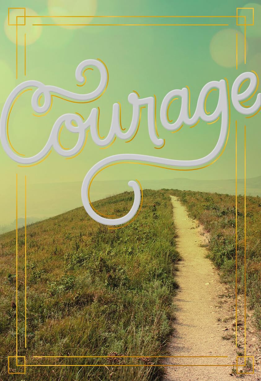 Path of Courage Encouragement Card