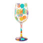 Lolita Birthday Girl Handpainted Wine Glass, 15 oz., , large image number 1