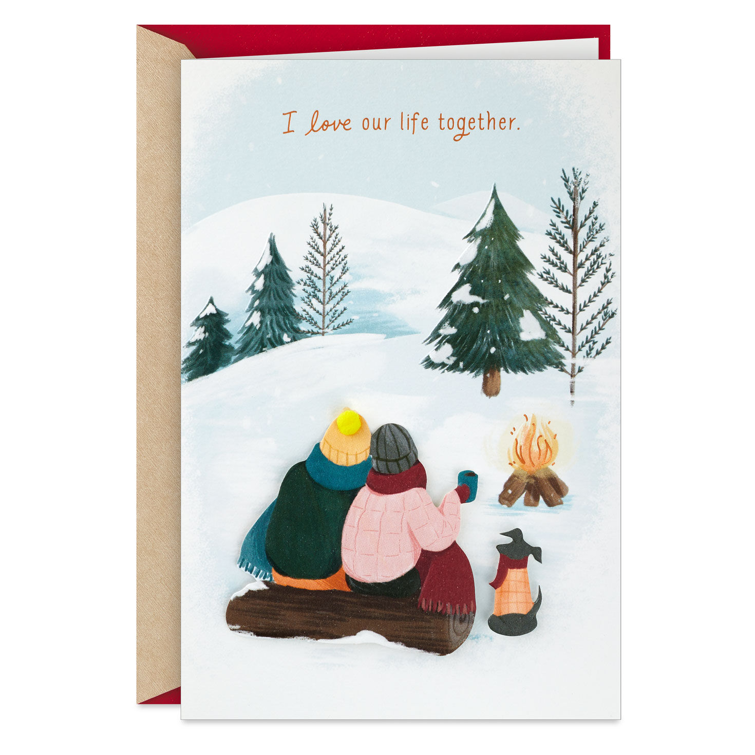 I Love Our Life Together Love Card, , large image number 1