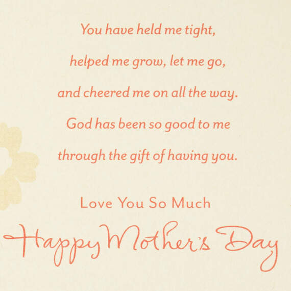God Gave Me You Religious Mother's Day Card for Mom, , large image number 2