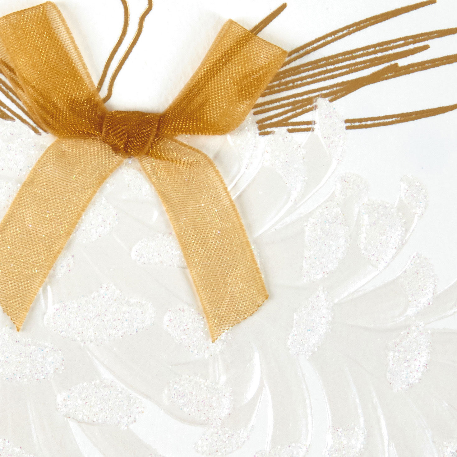 Embossed White Pinecones Boxed Christmas Cards, Pack of 12, , large image number 5