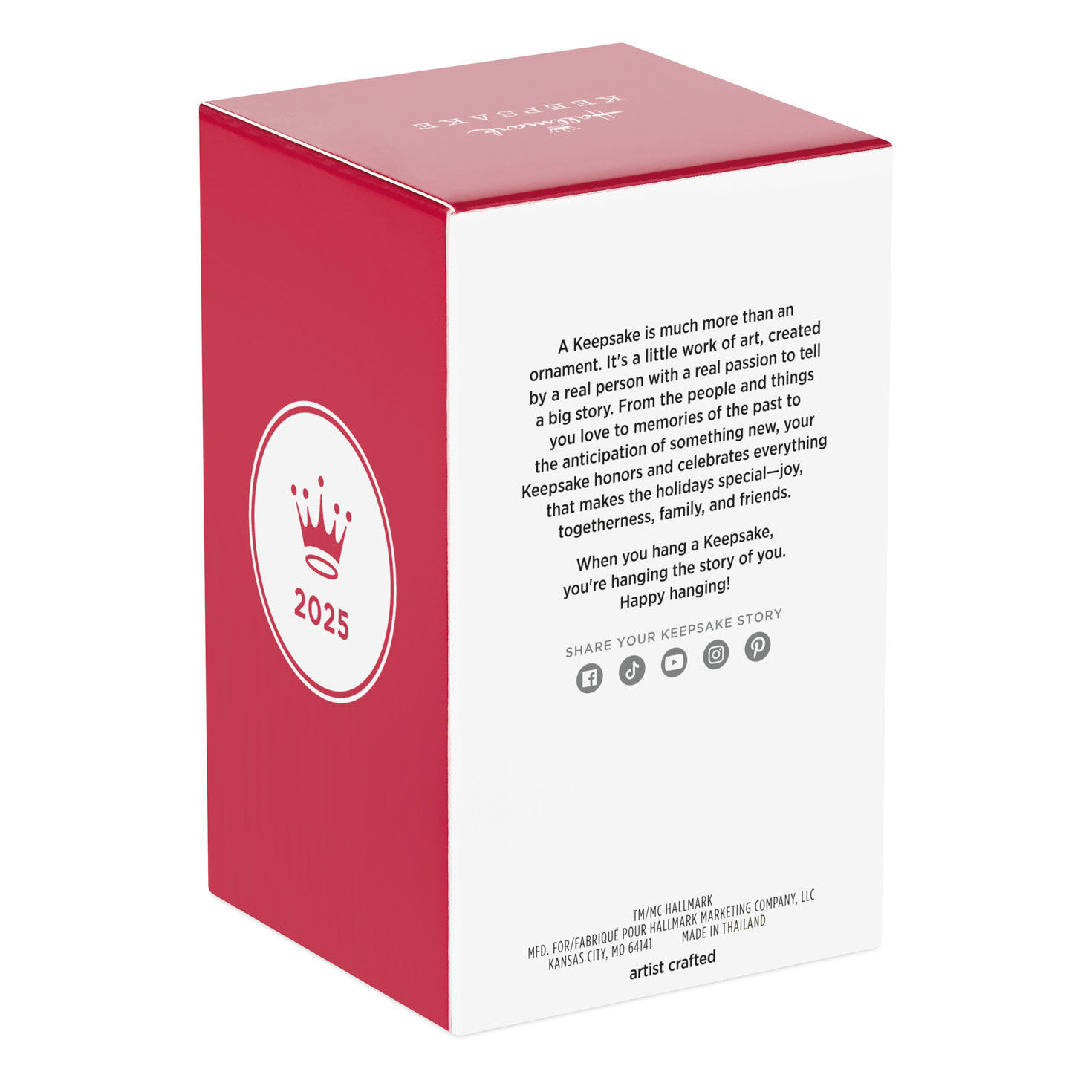 TMNT Michelangelo Turtle Keepsake Ornament Packaging Back image number 8