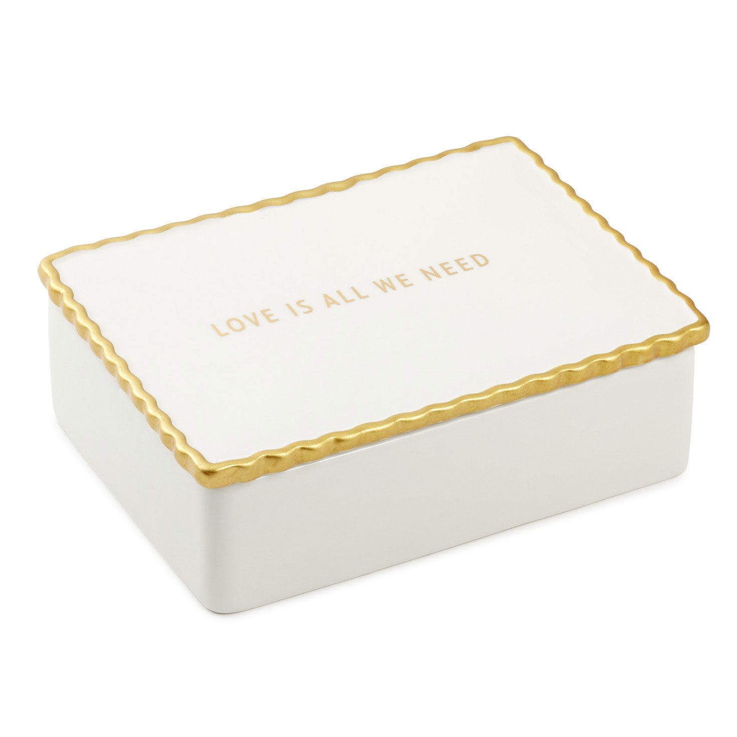 Love Is All We Need Ceramic Keepsake Box for only USD 34.99 | Hallmark