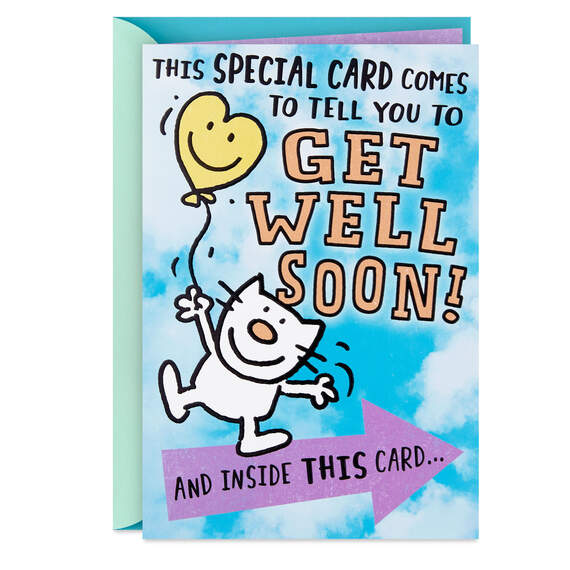 Heartfelt Hug Pop-Up Get Well Card, , large image number 1