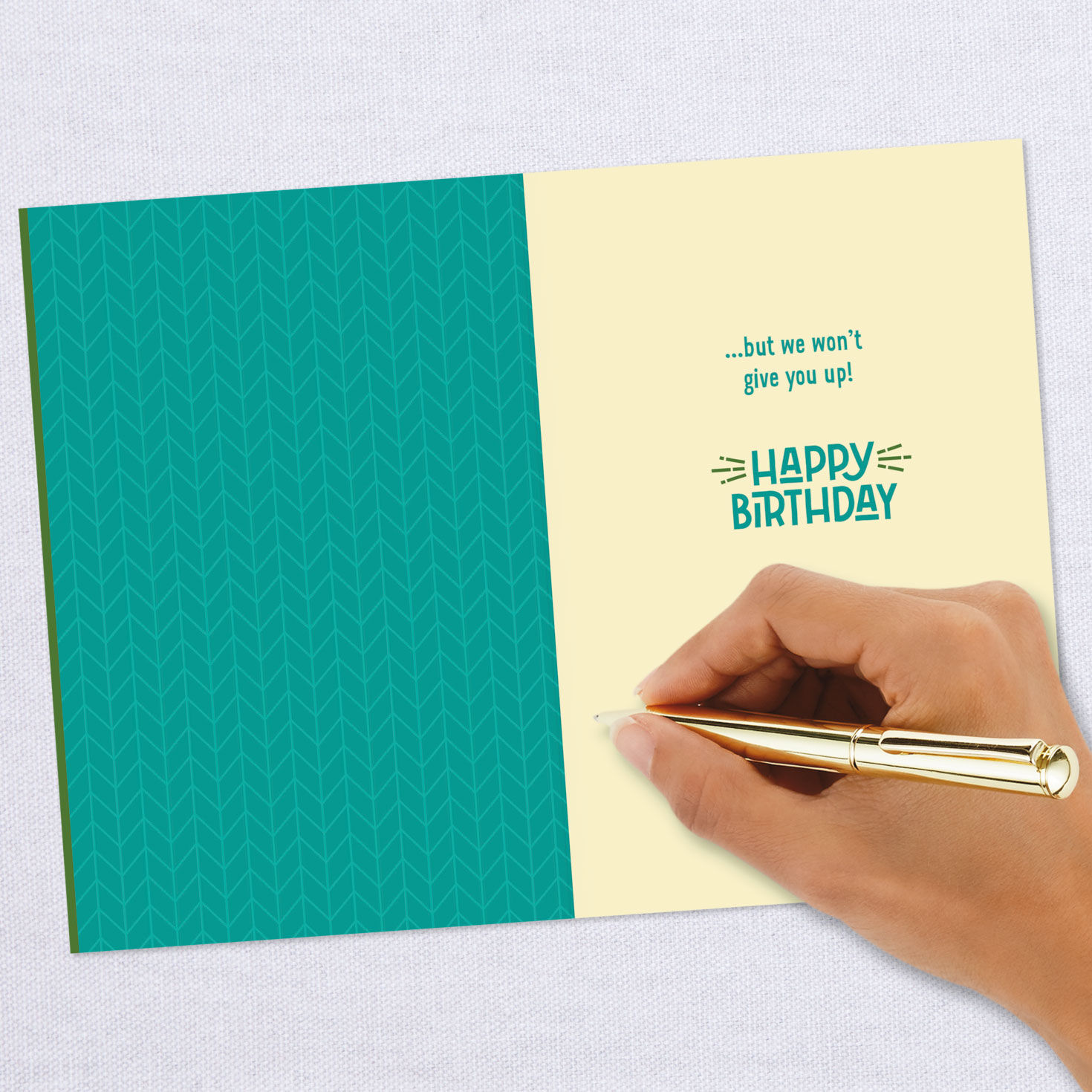 We Won't Give You Up Funny Birthday Card for Son for only USD 2.99 | Hallmark