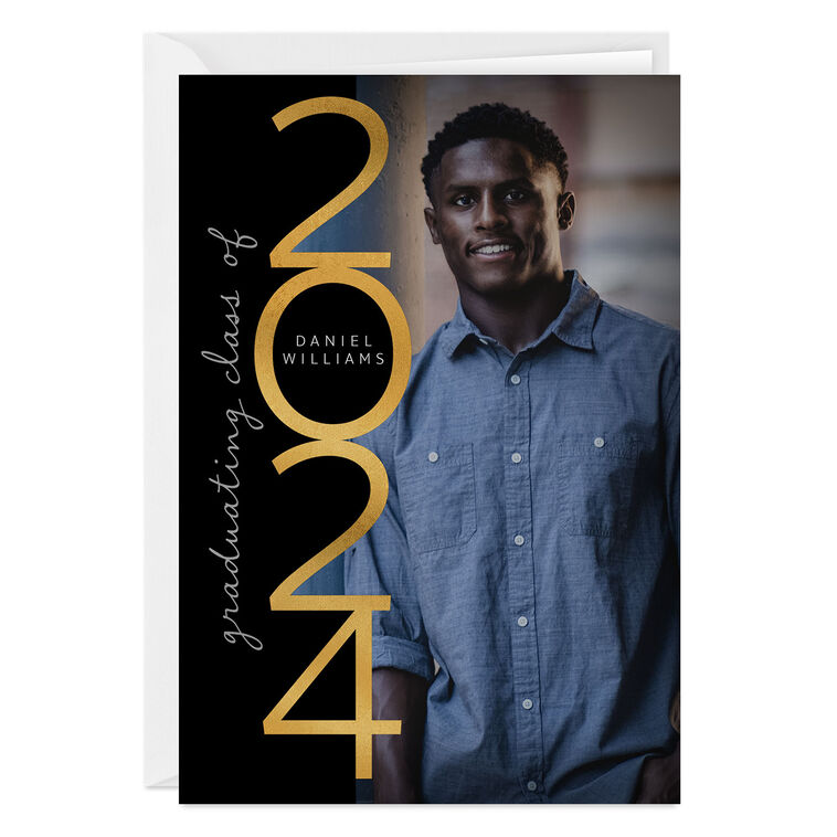 Class of 2024 Folded Graduation Photo Card