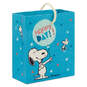 4.6" Peanuts® Snoopy With Balloon Gift Card Holder Mini Bag, , large image number 1