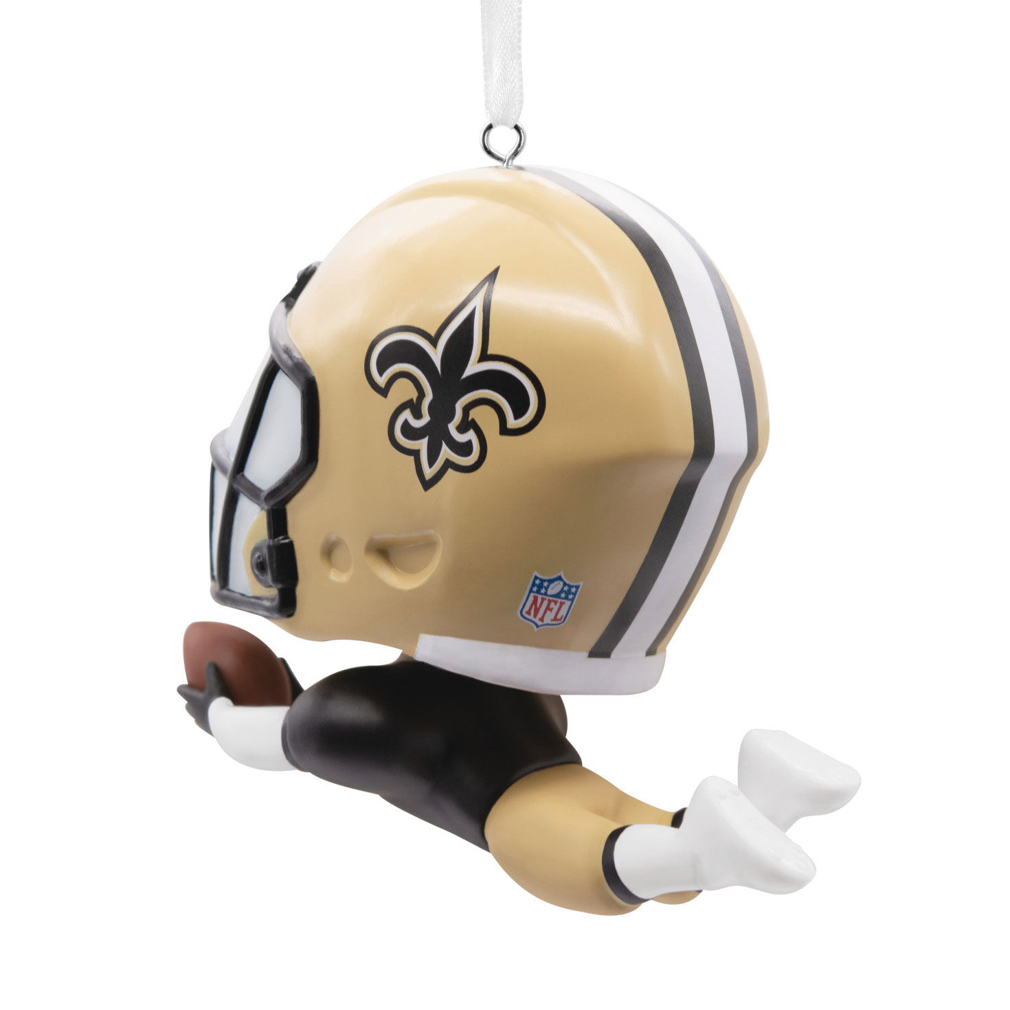 NFL New Orleans Saints Bouncing Buddy Hallmark Ornament, , large image number 5
