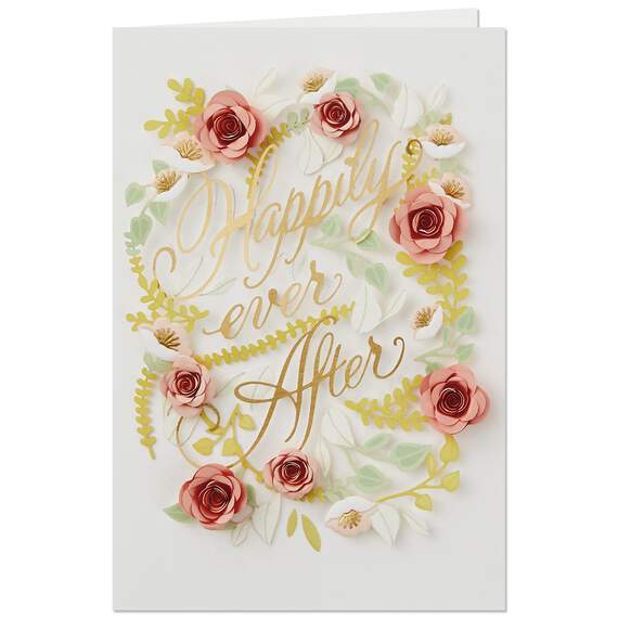 Happily Ever After Wedding Card, , large image number 1