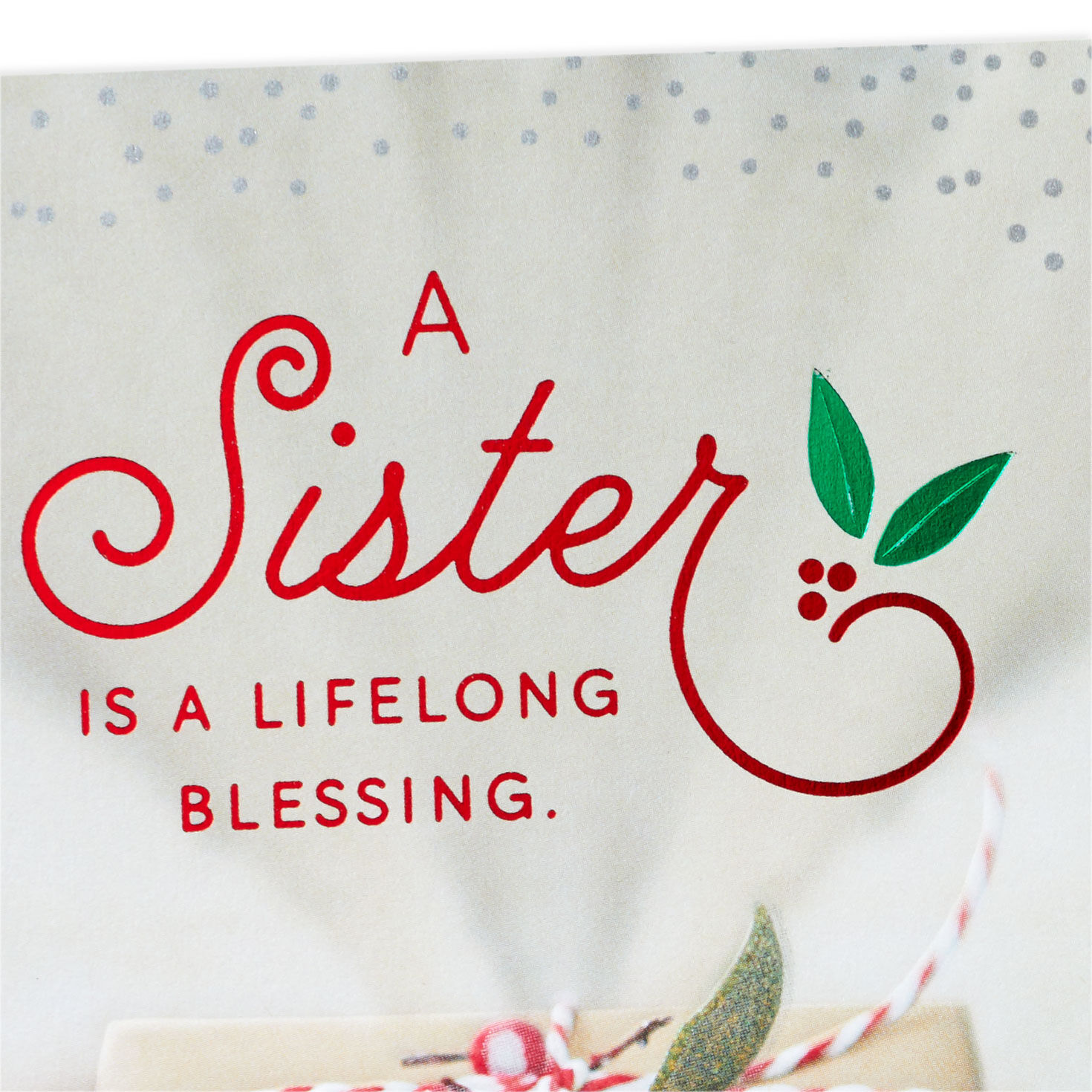 You're a Lifelong Blessing Christmas Card for Sister for only USD 5.59 | Hallmark