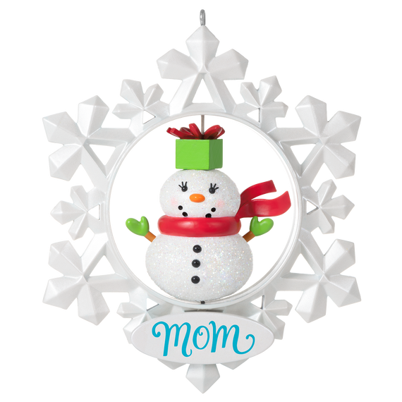 Mom Snowflake Ornament, , large image number 7