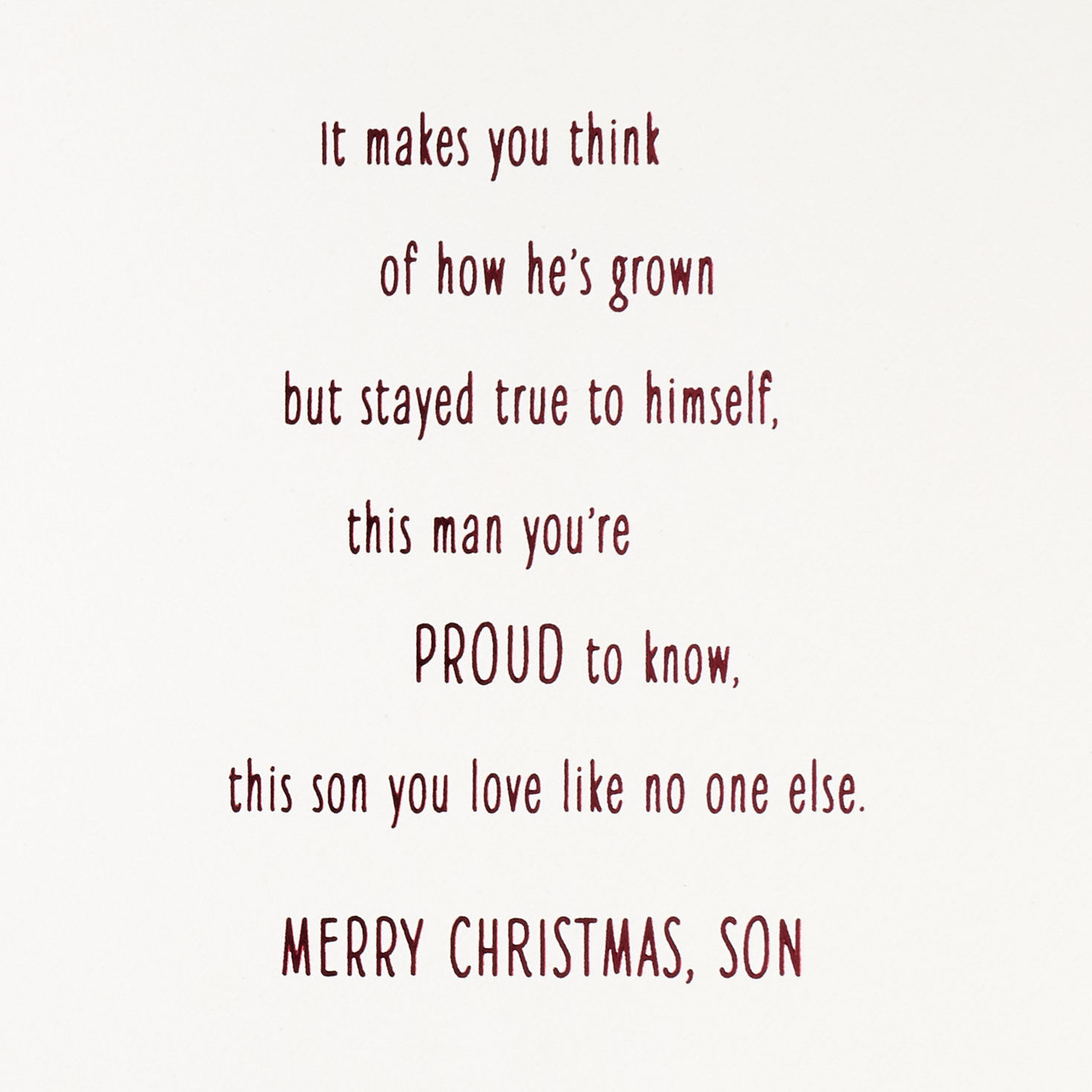 Holiday Cookies Son Christmas Card Sentiment image number 3