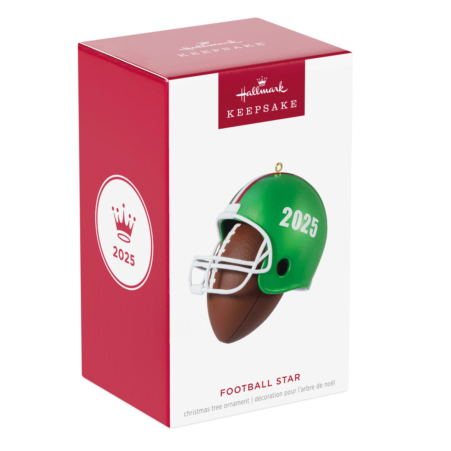 Football Star 2025 Ornament for only USD 18.99 | Hallmark